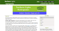 Desktop Screenshot of northernlightswindsor.com